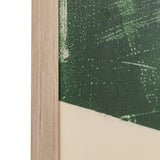 Chromatic Flow Abstract Canvas – Emerald