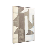 Chromatic Flow Abstract Canvas – Neutral