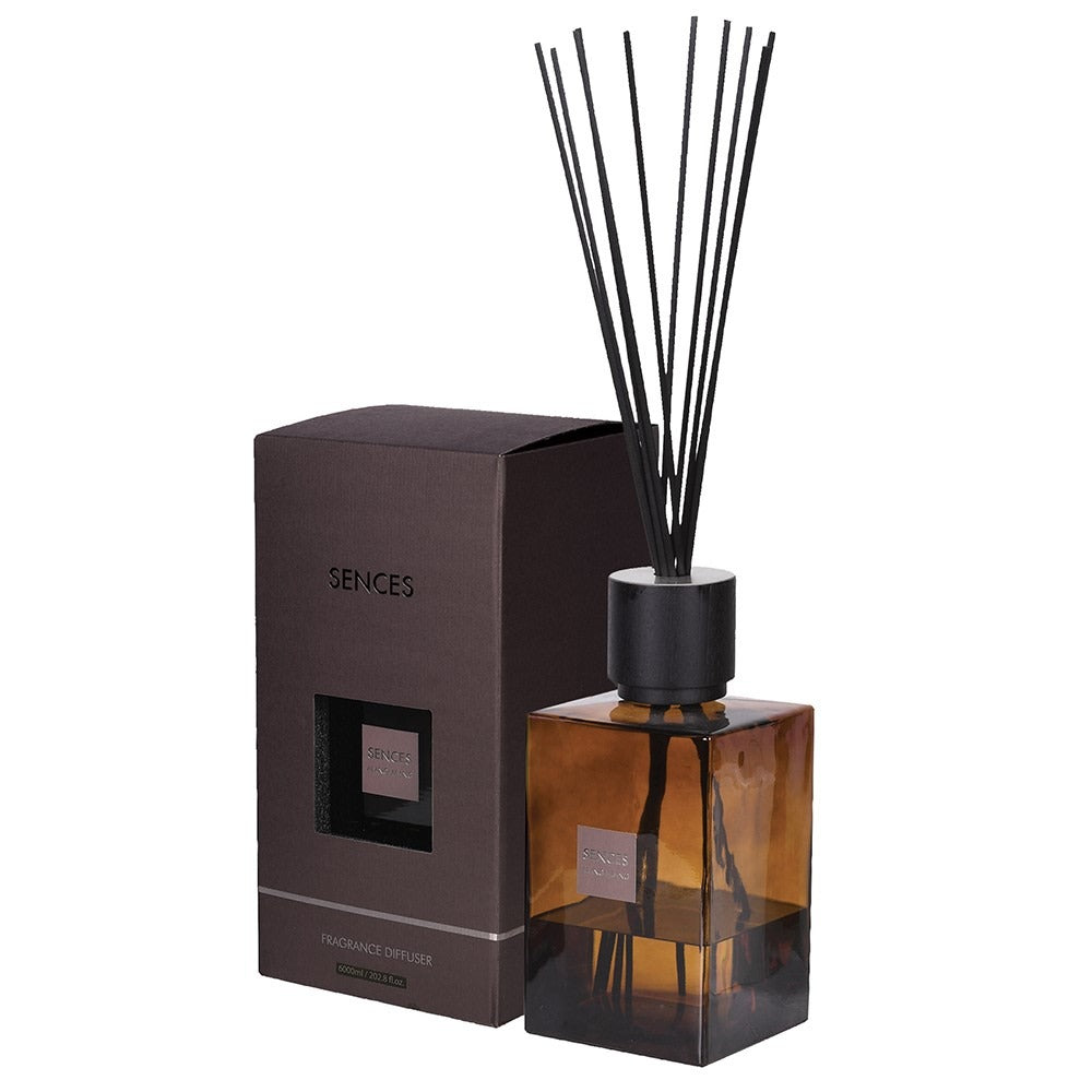 Colossal Amora Reed Diffuser with Amber Glass Bottle – Shropshire Design
