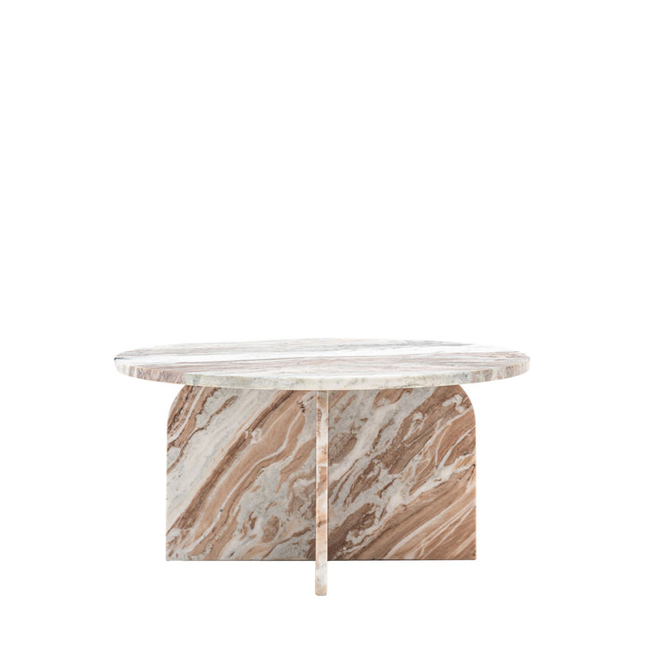 Corbin Coffee Table – Natural Marble