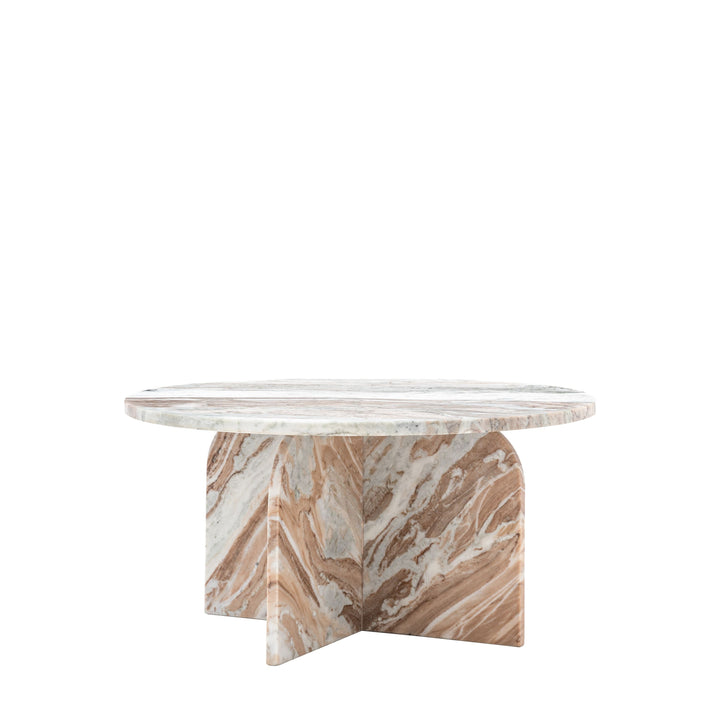 Corbin Coffee Table – Natural Marble