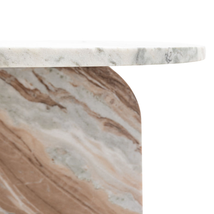 Corbin Coffee Table – Natural Marble