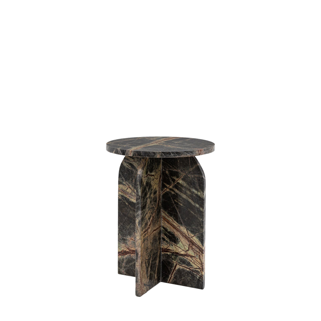 Corbin Side Table – Ember Marble