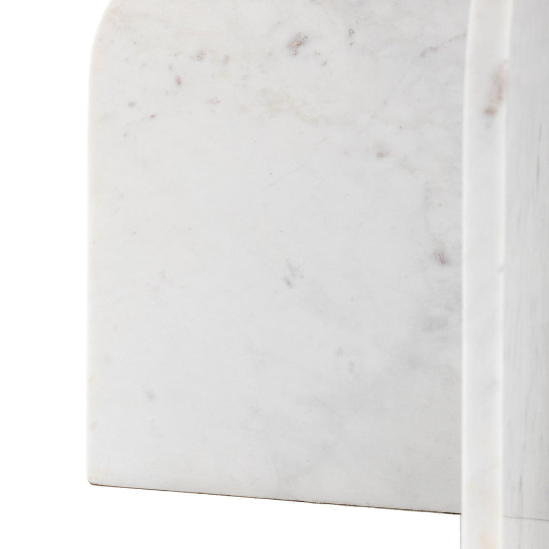 Corbin Coffee Table – White Marble