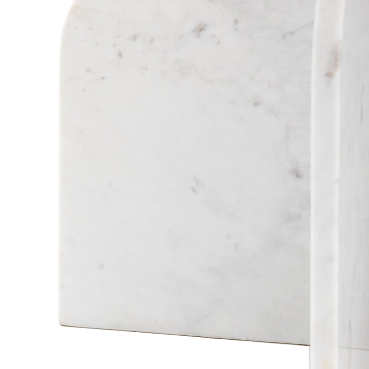 Corbin Coffee Table – White Marble
