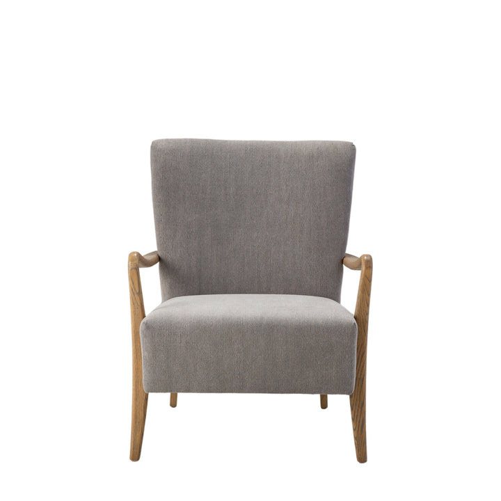 Cordova Armchair – Grey Linen