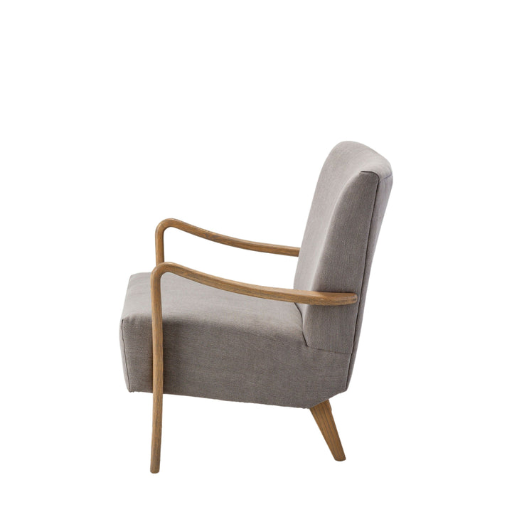 Cordova Armchair – Grey Linen