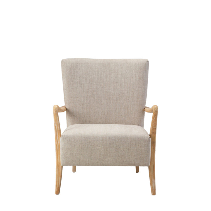 Cordova Armchair – Natural Linen