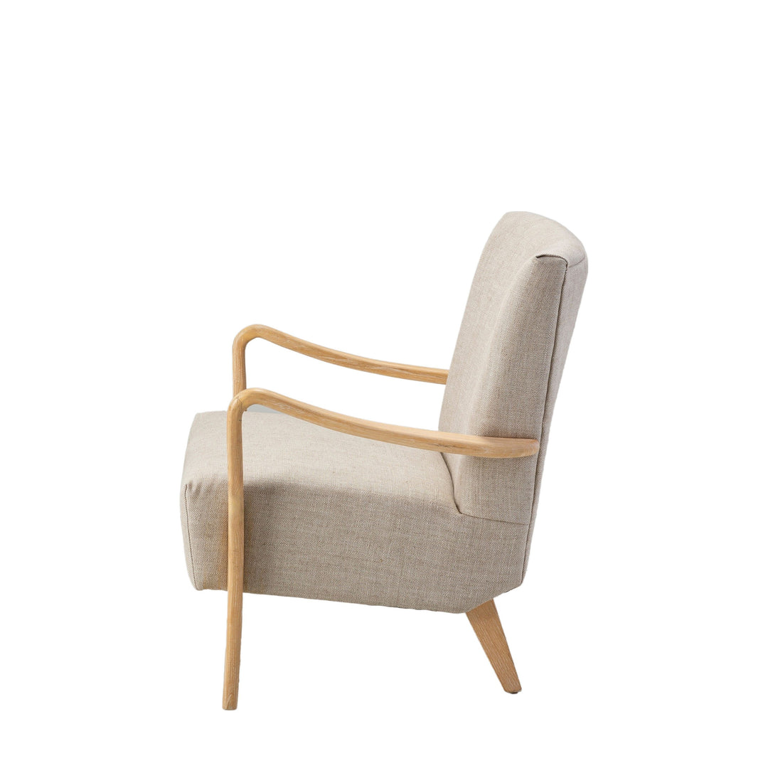 Cordova Armchair – Natural Linen