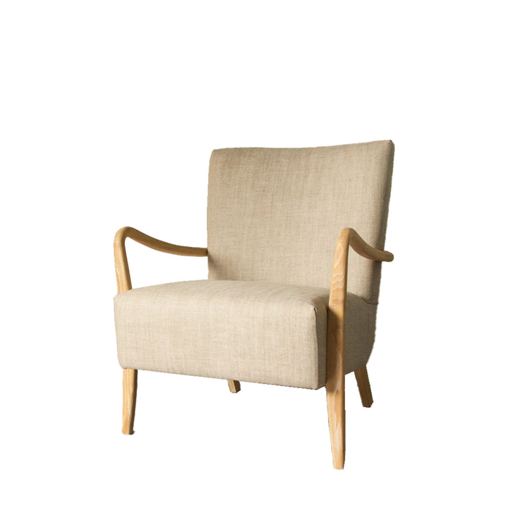 Cordova Armchair – Natural Linen