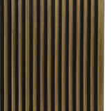 Coretta Ribbed 2 Door Cabinet – Antique Brass – Excess Stock