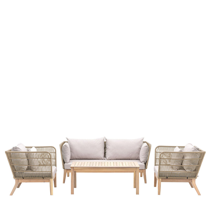 Cortona Lounge Set – Natural