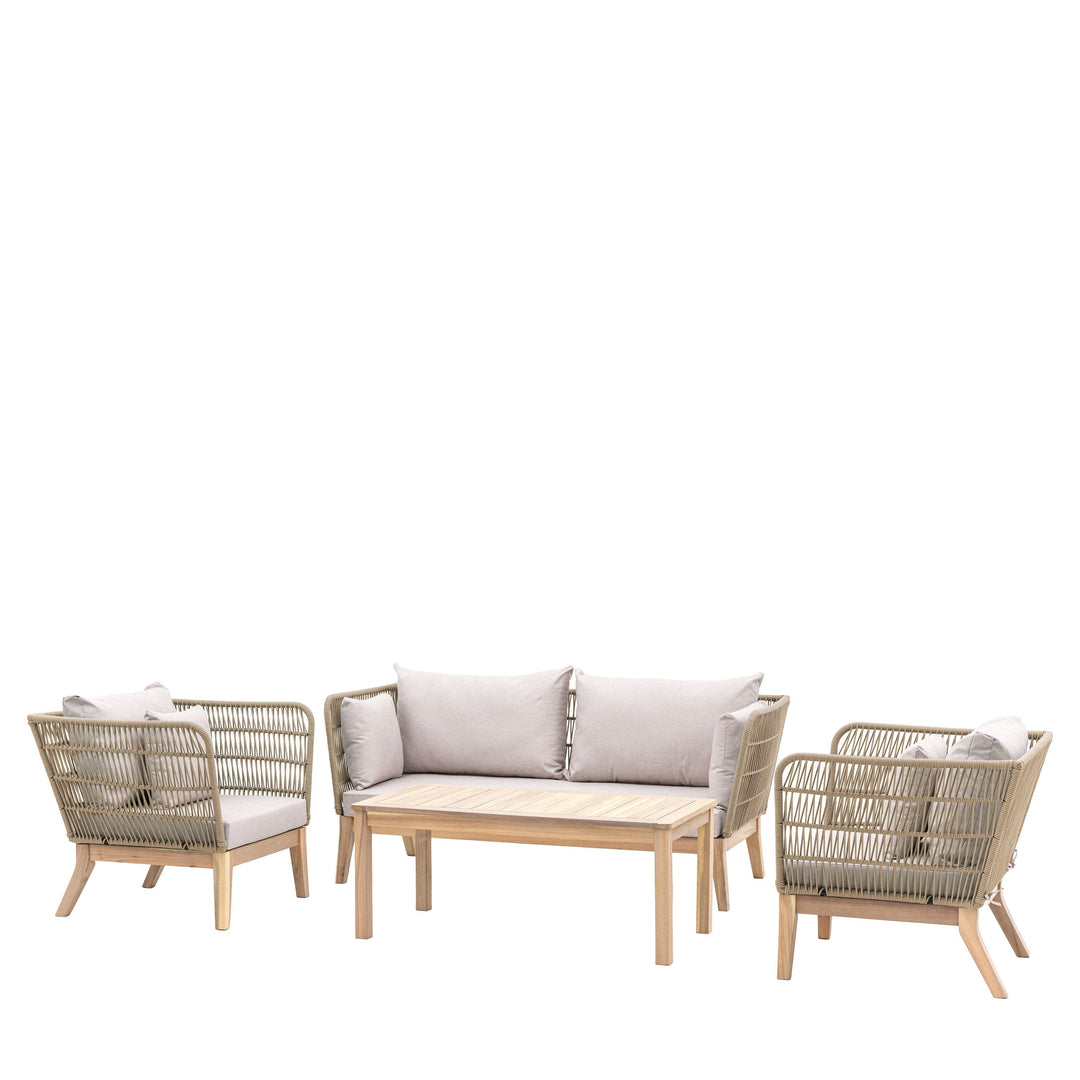 Cortona Lounge Set – Natural