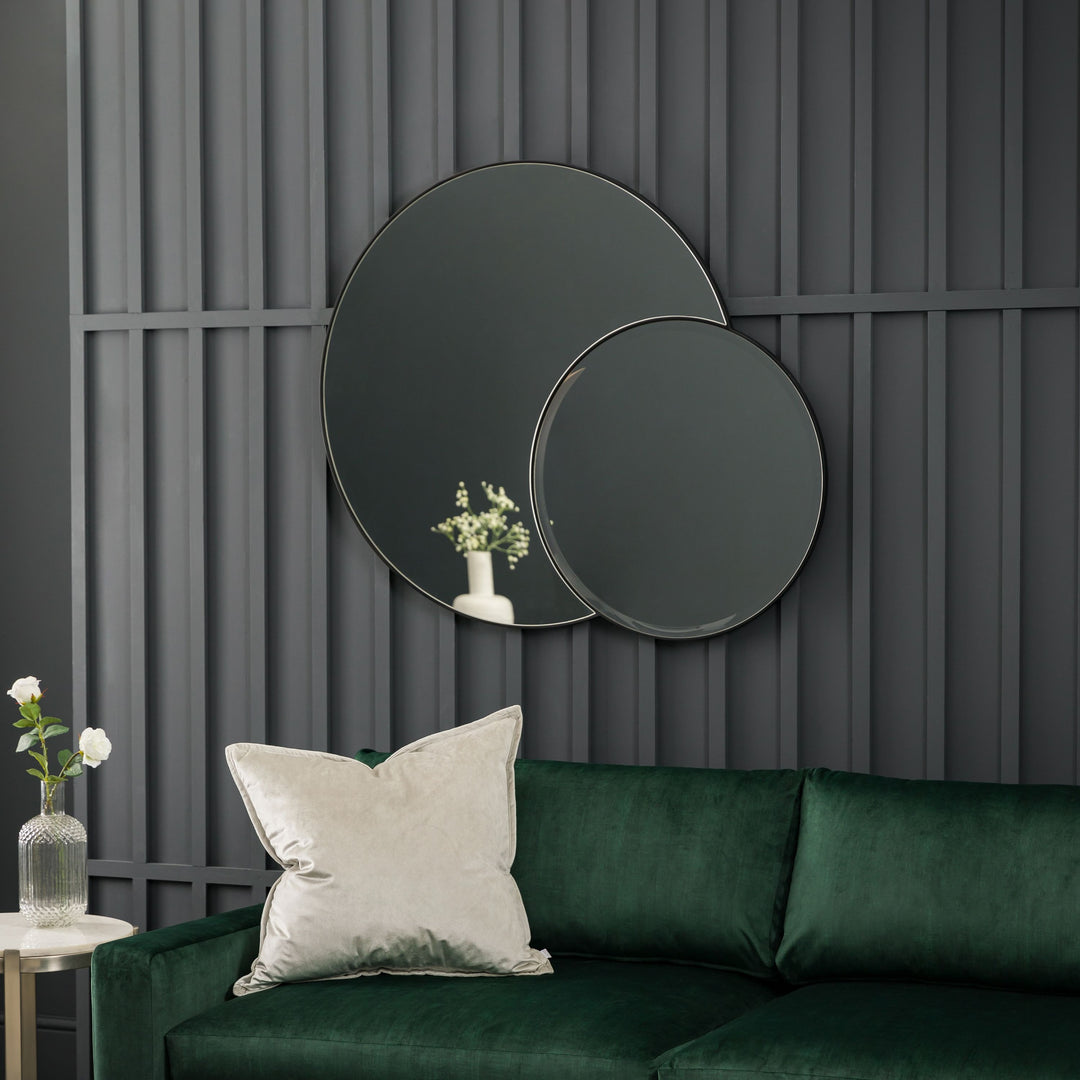 Cosmos Mirror – Black Frame