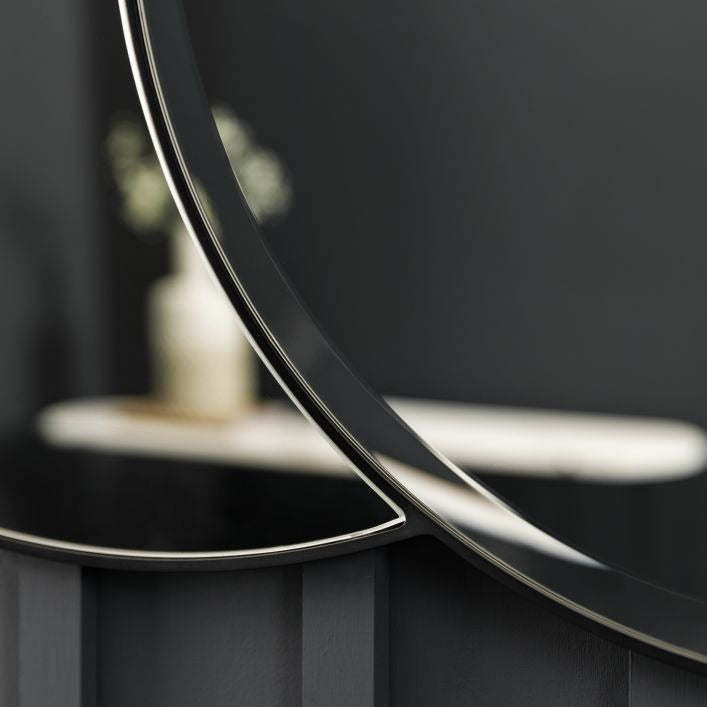 Cosmos Mirror – Black Frame