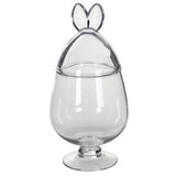 Cottontail Tall Glass Jar