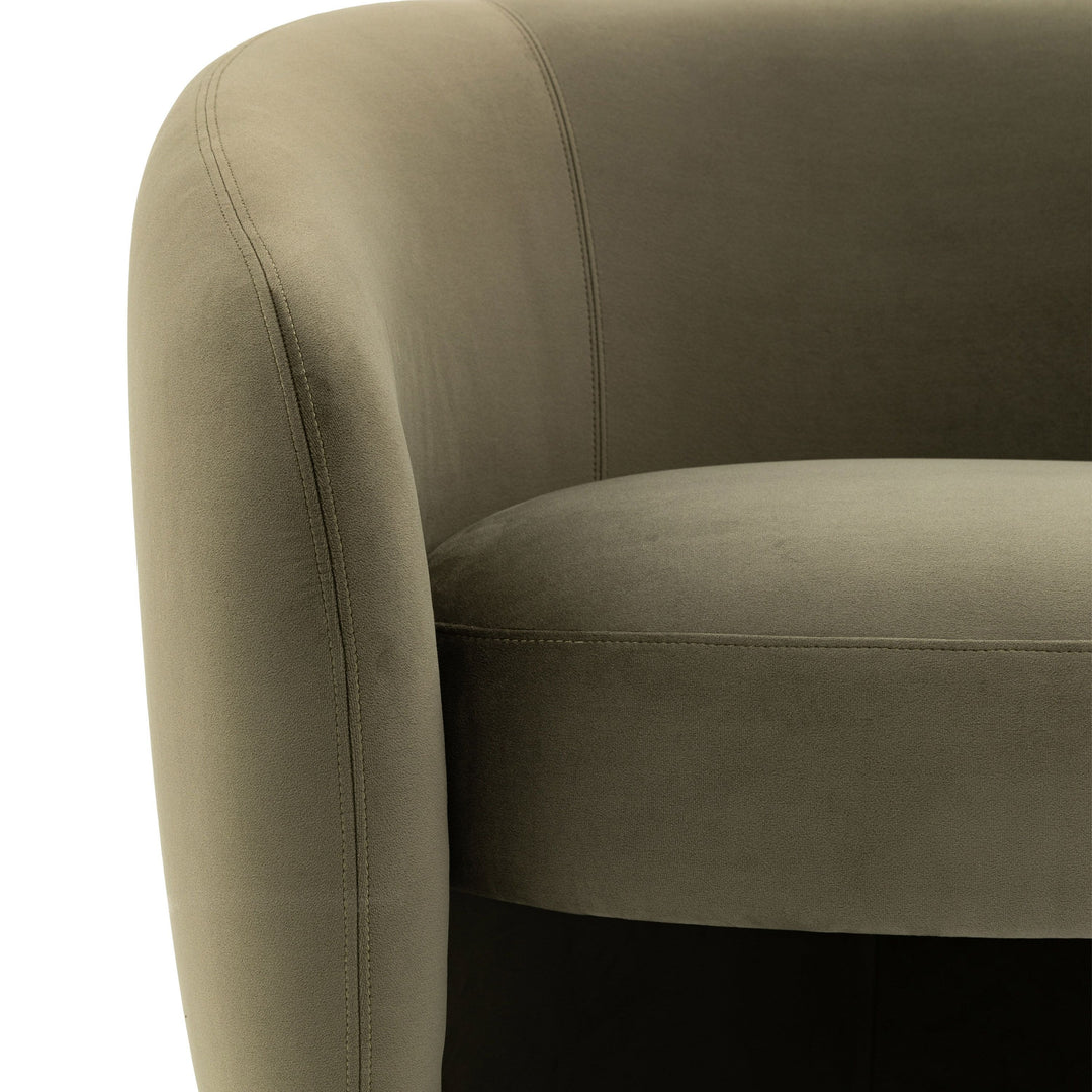 Cove Armchair – Moss Green