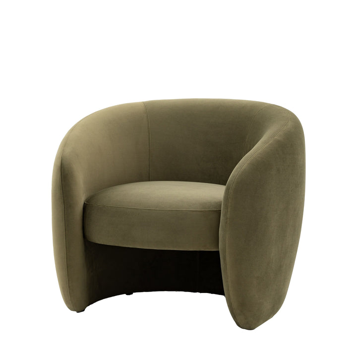 Cove Armchair – Moss Green