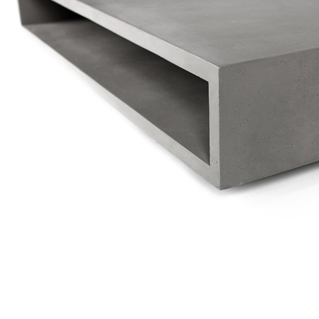 Lyon Beton Monobloc Rectangular Coffee Table