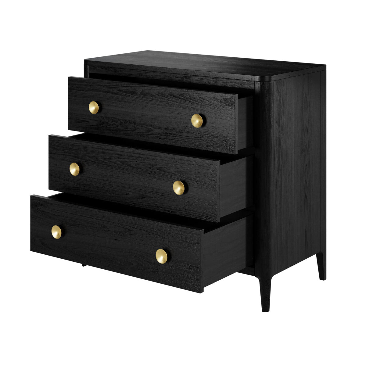 D.I. Designs Abberley Chest of Drawers – Black