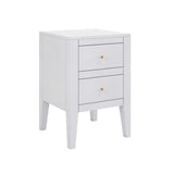 D.I. Designs Alton Bedside Table – White