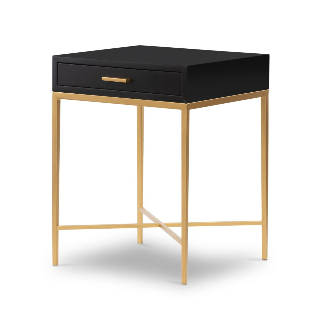 D.I. Designs Berkeley Bedside Table – Black