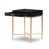 D.I. Designs Berkeley Bedside Table – Black