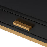 D.I. Designs Berkeley Bedside Table – Black