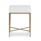 D.I. Designs Berkeley Bedside Table – White
