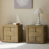 D.I. Designs Broadway Bedside Table – Oak