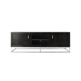 D.I. Designs Hampton TV Unit – Black Faux Shagreen