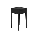 D.I. Designs Radford Bedside Table – One Drawer – Black