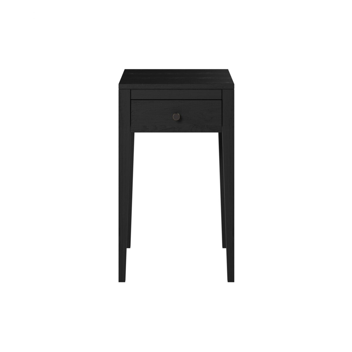D.I. Designs Radford Bedside Table – One Drawer – Black
