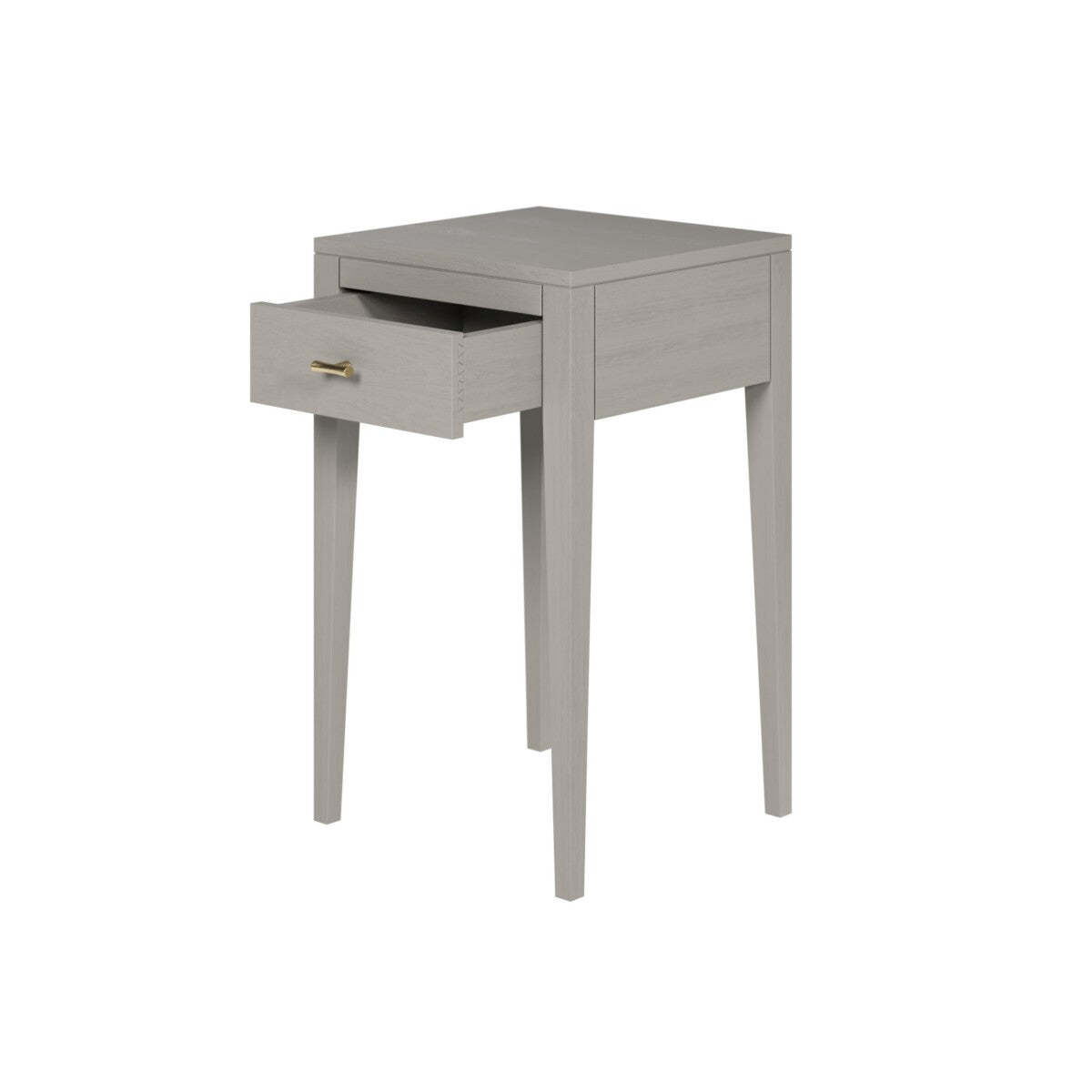D.I. Designs Radford Bedside Table – One Drawer – Grey