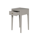 D.I. Designs Radford Bedside Table – One Drawer – Grey