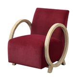 D.I. Designs Wick Club Chair – Plum