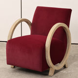 D.I. Designs Wick Club Chair – Plum