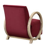 D.I. Designs Wick Club Chair – Plum