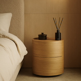 Tommy Franks Dexter Bedside Tables – Ash Oak – Set of 2