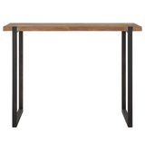 DTP Home Beam Bar Table with Natural Finish