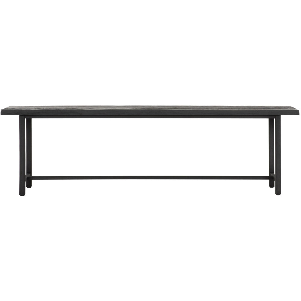DTP Home Beam Bench with Black Finish – 165cm