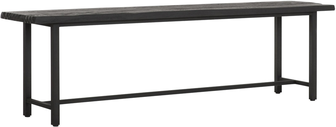DTP Home Beam Bench with Black Finish – 165cm