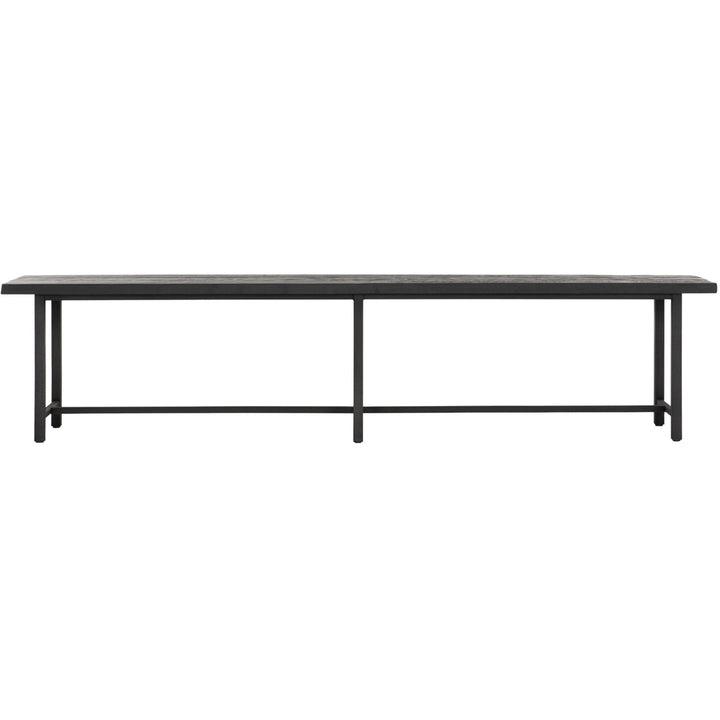 DTP Home Beam Bench with Black Finish – 215cm