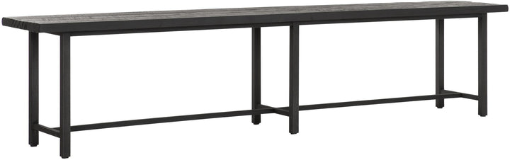DTP Home Beam Bench with Black Finish – 215cm