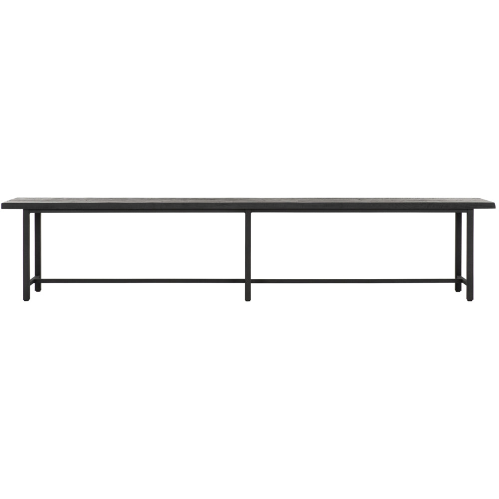 DTP Home Beam Bench with Black Finish – 240cm