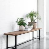 DTP Home Beam Bench with Natural Finish – 215cm