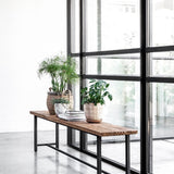 DTP Home Beam Bench with Natural Finish – 215cm