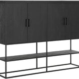 DTP Home Beam Cabinet with Black Finish – Large