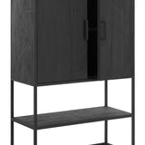 DTP Home Beam Cabinet with Black Finish – Small