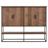 DTP Home Beam Cabinet with Natural Finish – Large